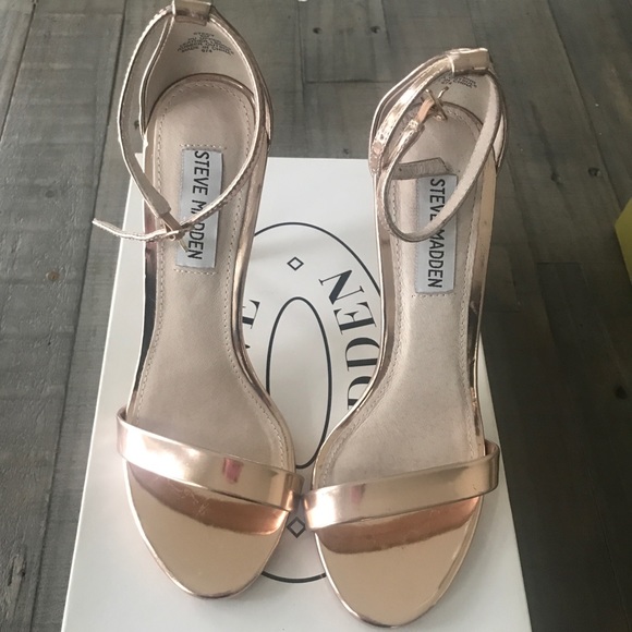 Steve Madden Shoes - Steve Madden Stecy Sandal rose gold
